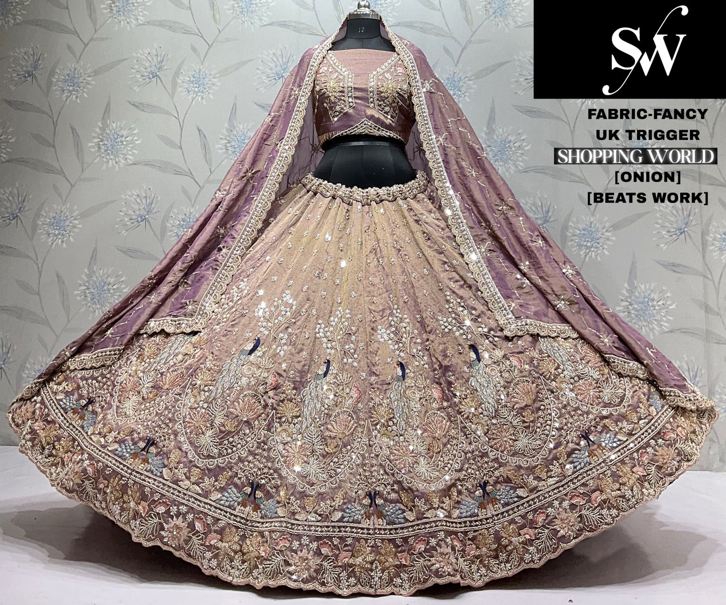 Lavender Fancy Lehenga