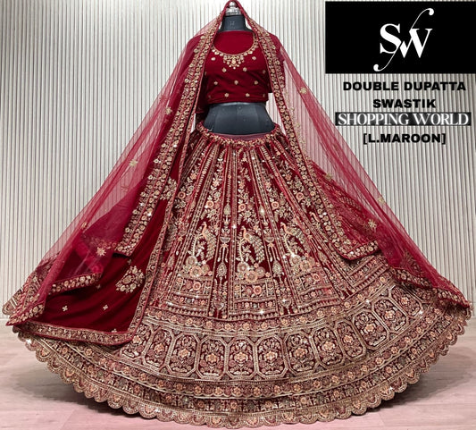 Rani Pink Peacoock Bridal Lehenga