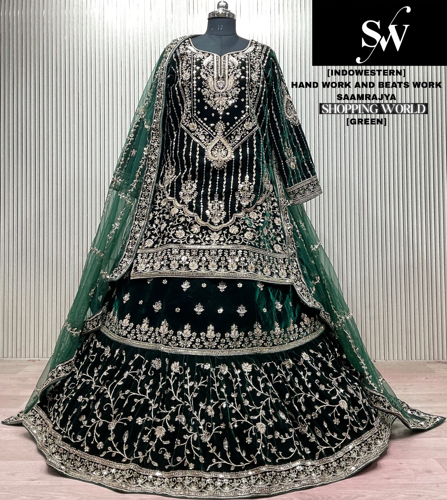 Maroon Wine long Dress Farshi Gaharara Dress Special