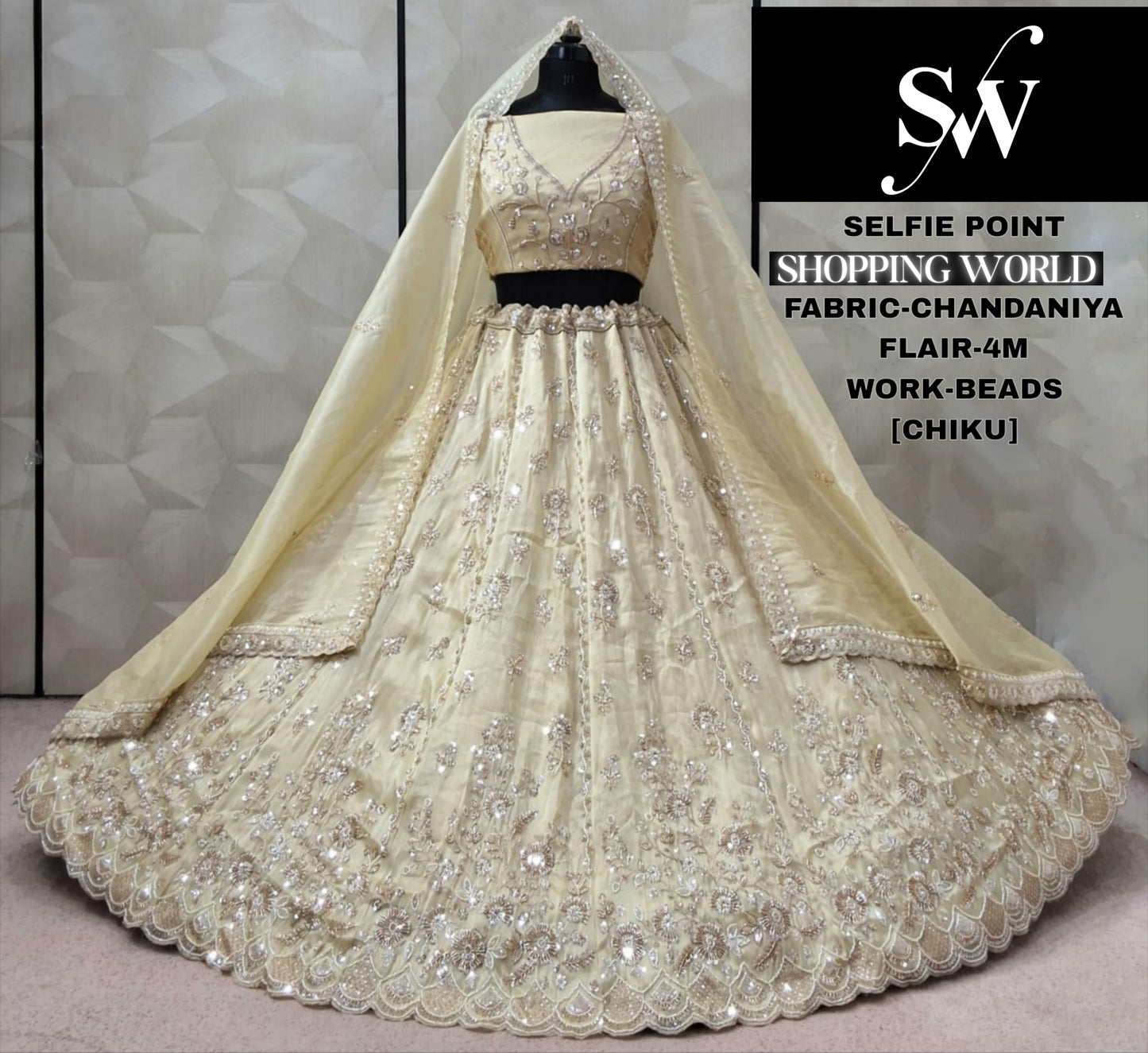 Pink Chandaniya Lehenga