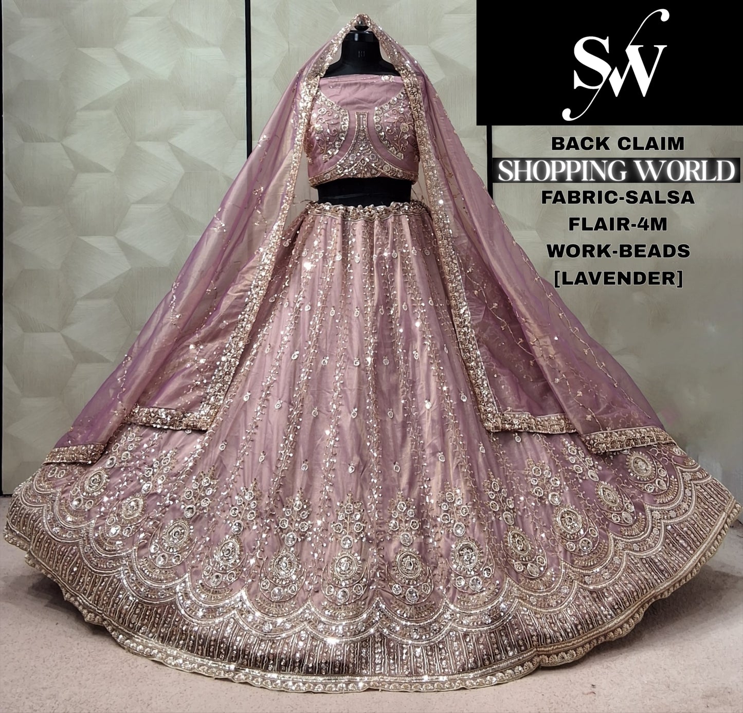 Pista Green Salsa Lehenga