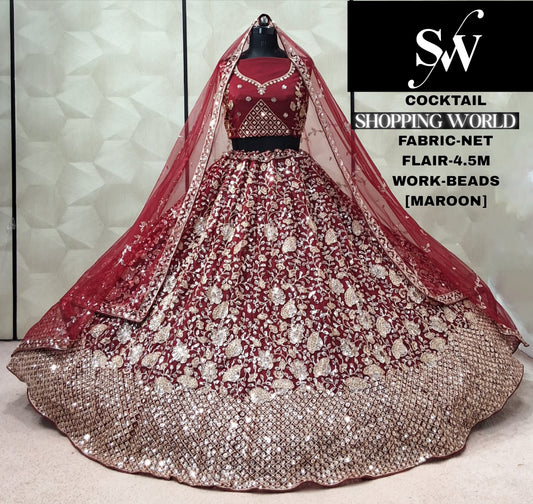 Chiku Golden Net Lehenga
