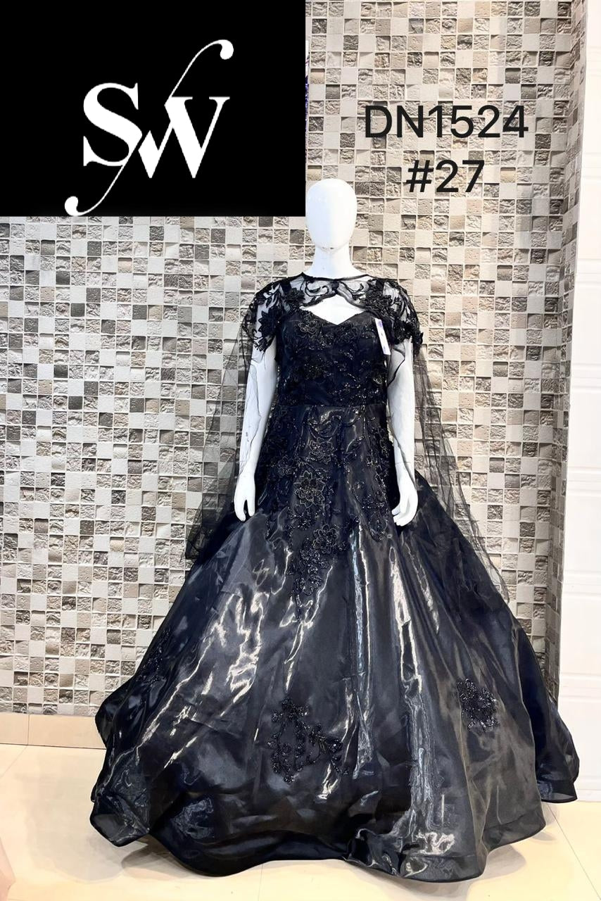 Black Designer Gown