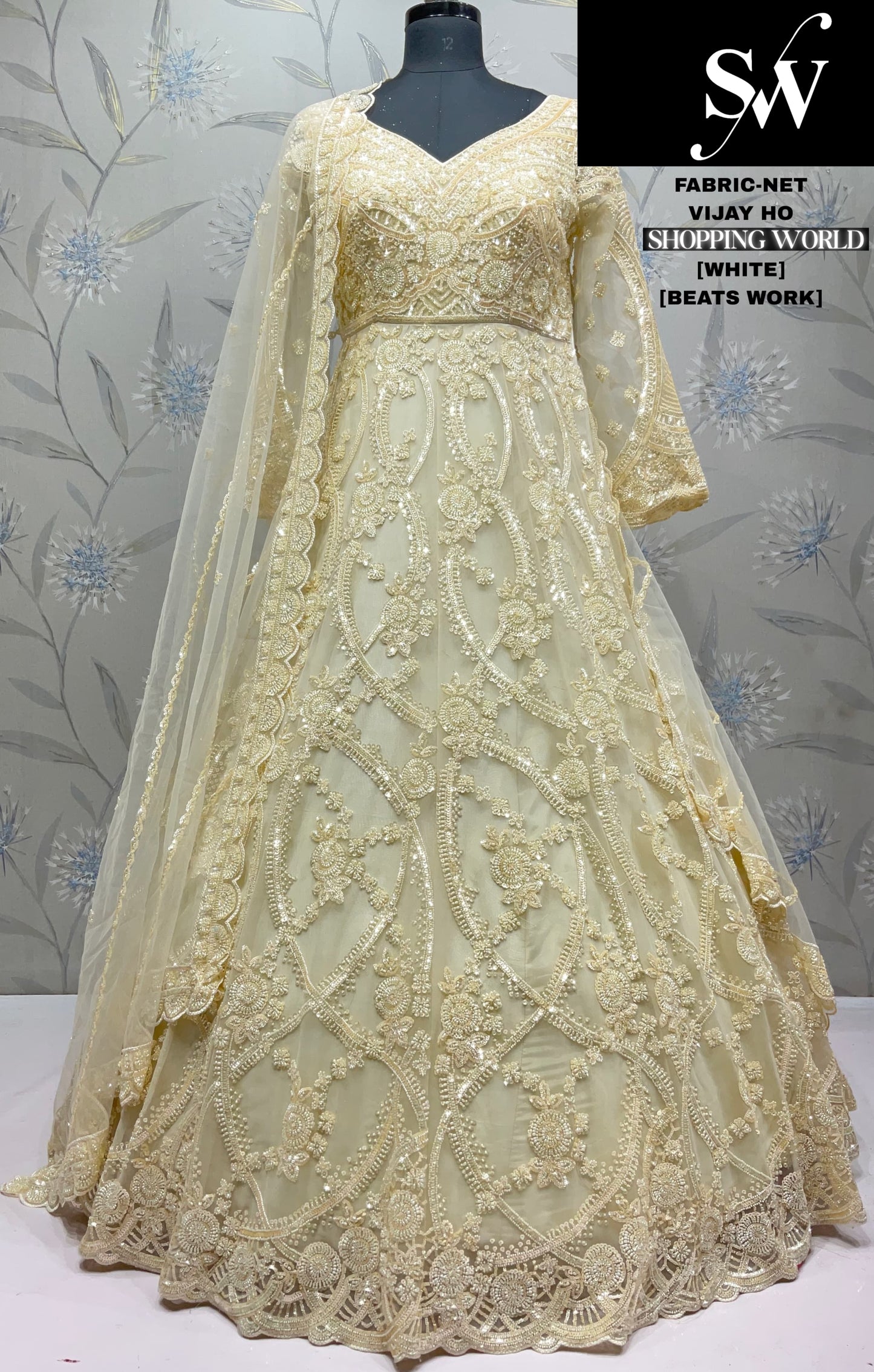 Golden Net Gown