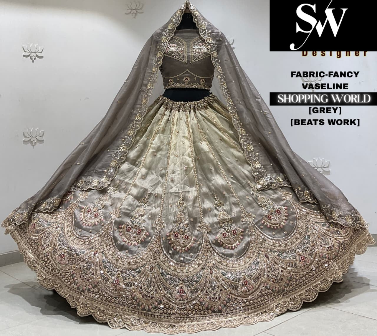 Mehandi fancy semi stitch partywear Lehenga