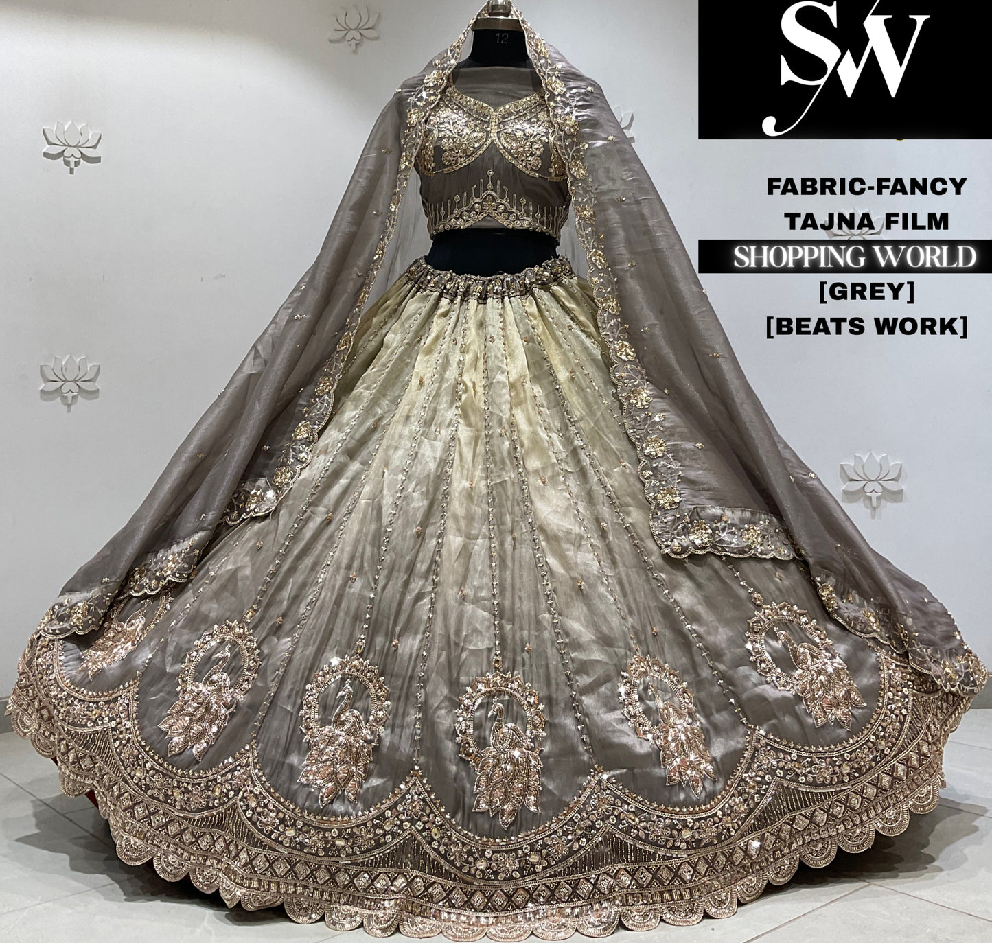 Lavender fancy Lehenga