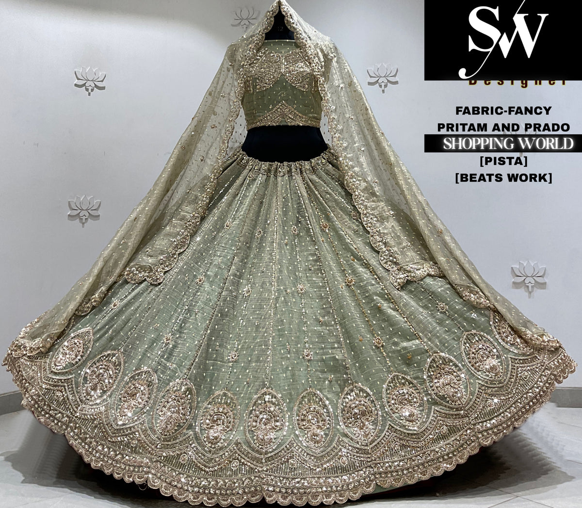 Lavender fancy Lehenga
