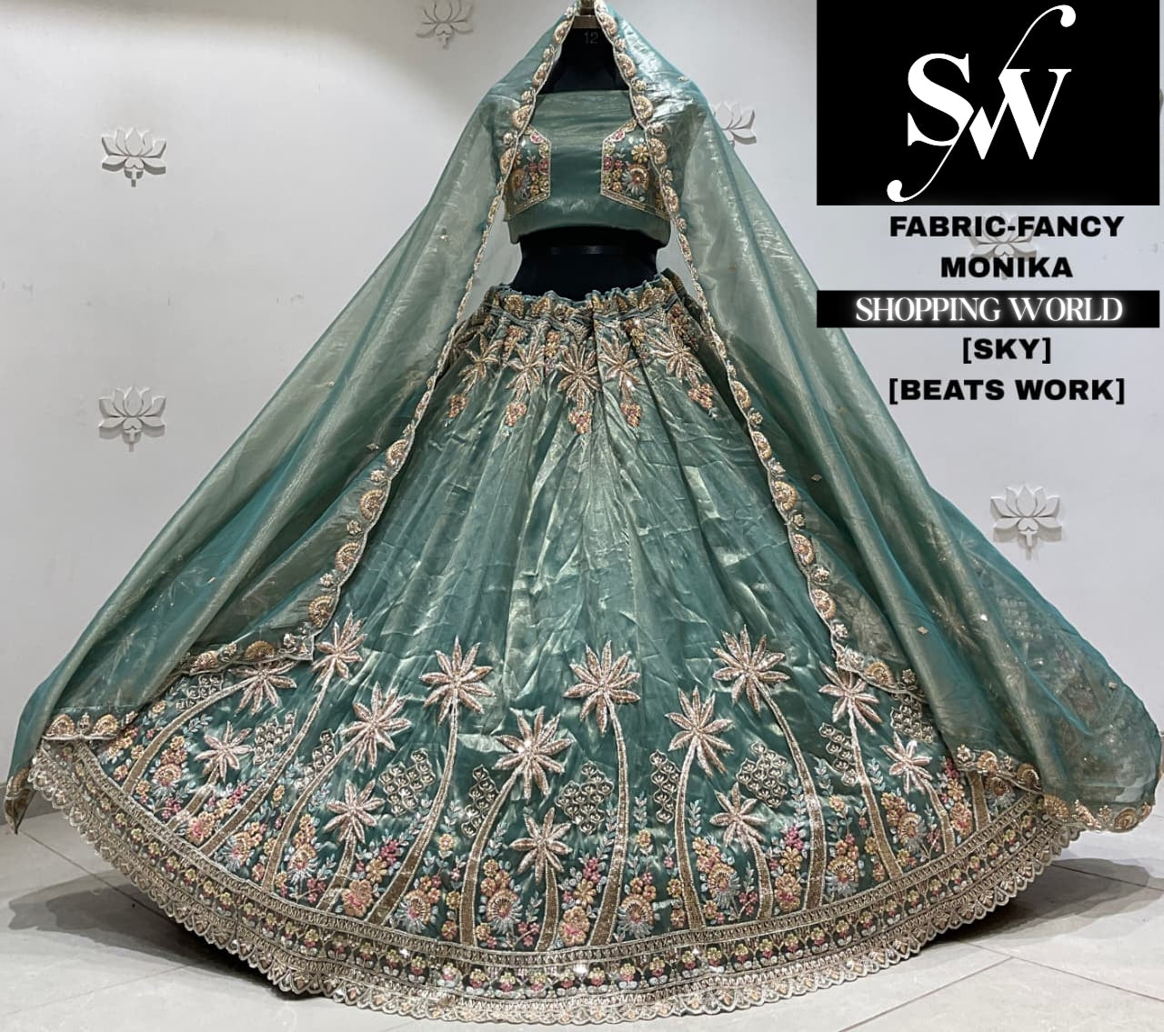 Lavender fancy Lehenga