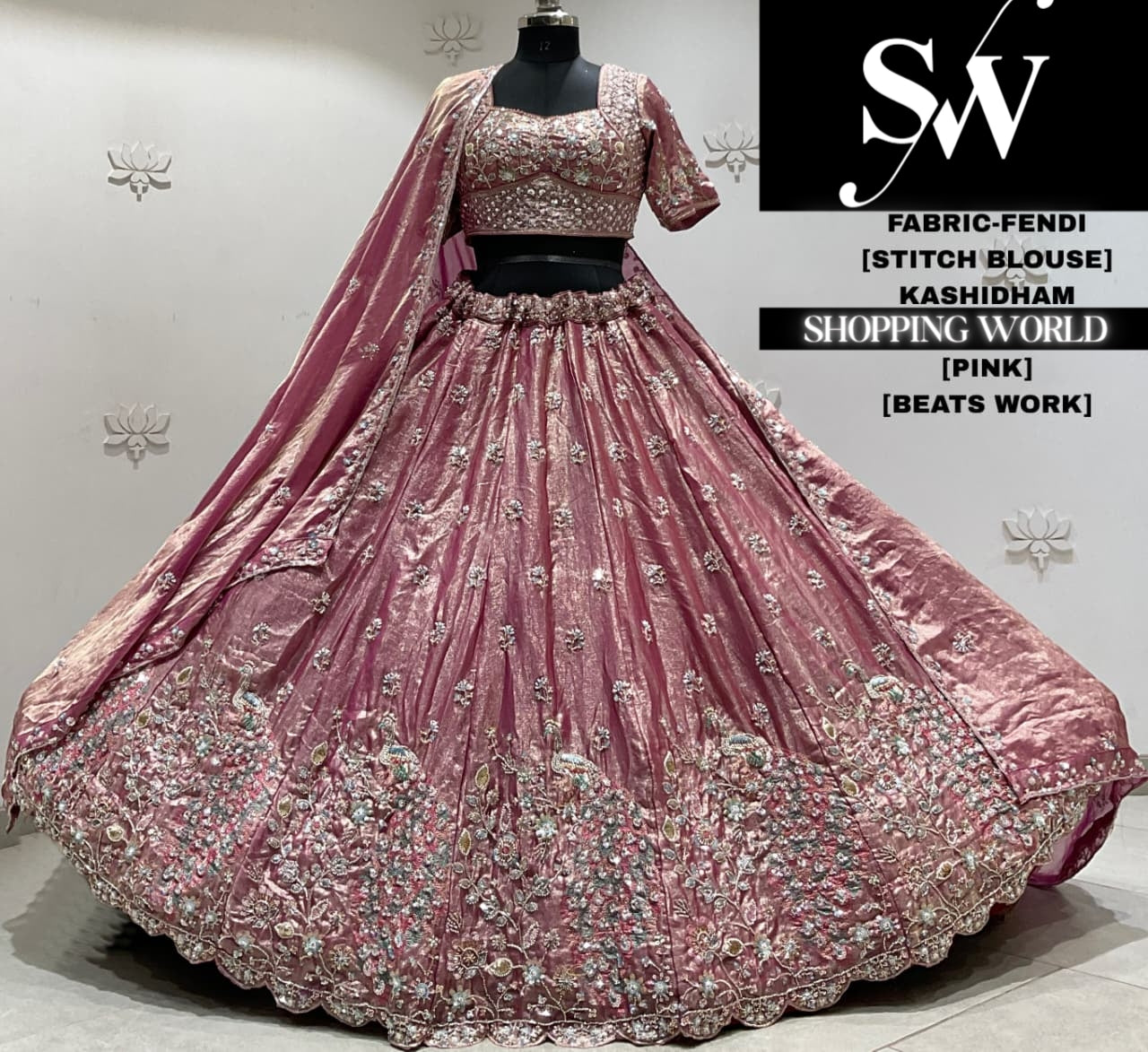 Lavender fancy Lehenga