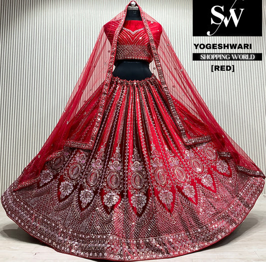 Maroon Lehenga