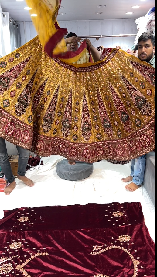 Marwadi ghagra 2025 choli designs
