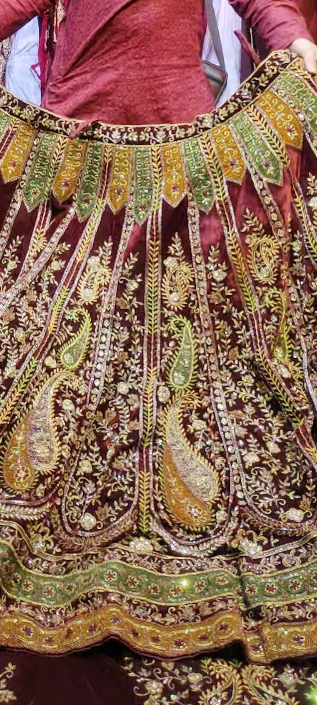 Heavy Handwork Designer Lehenga