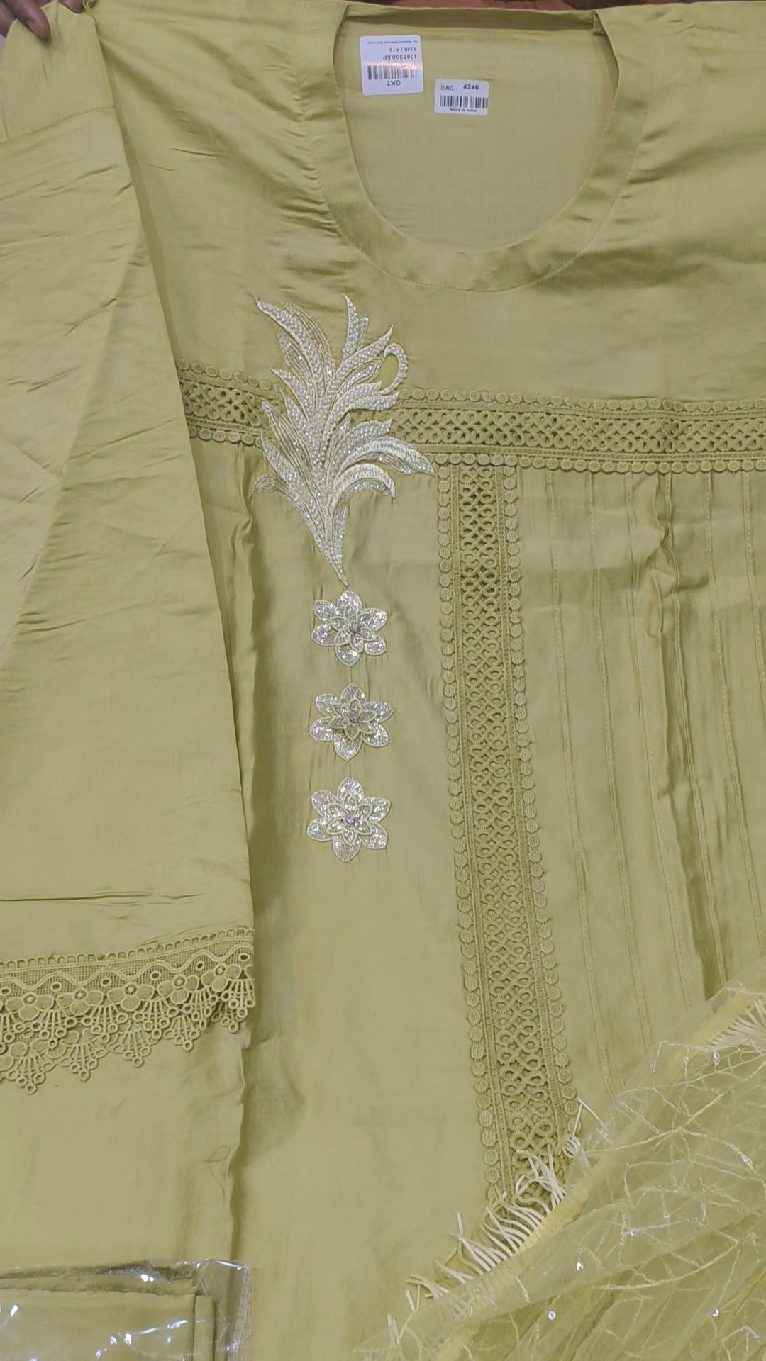 Green designer Ladies Suits