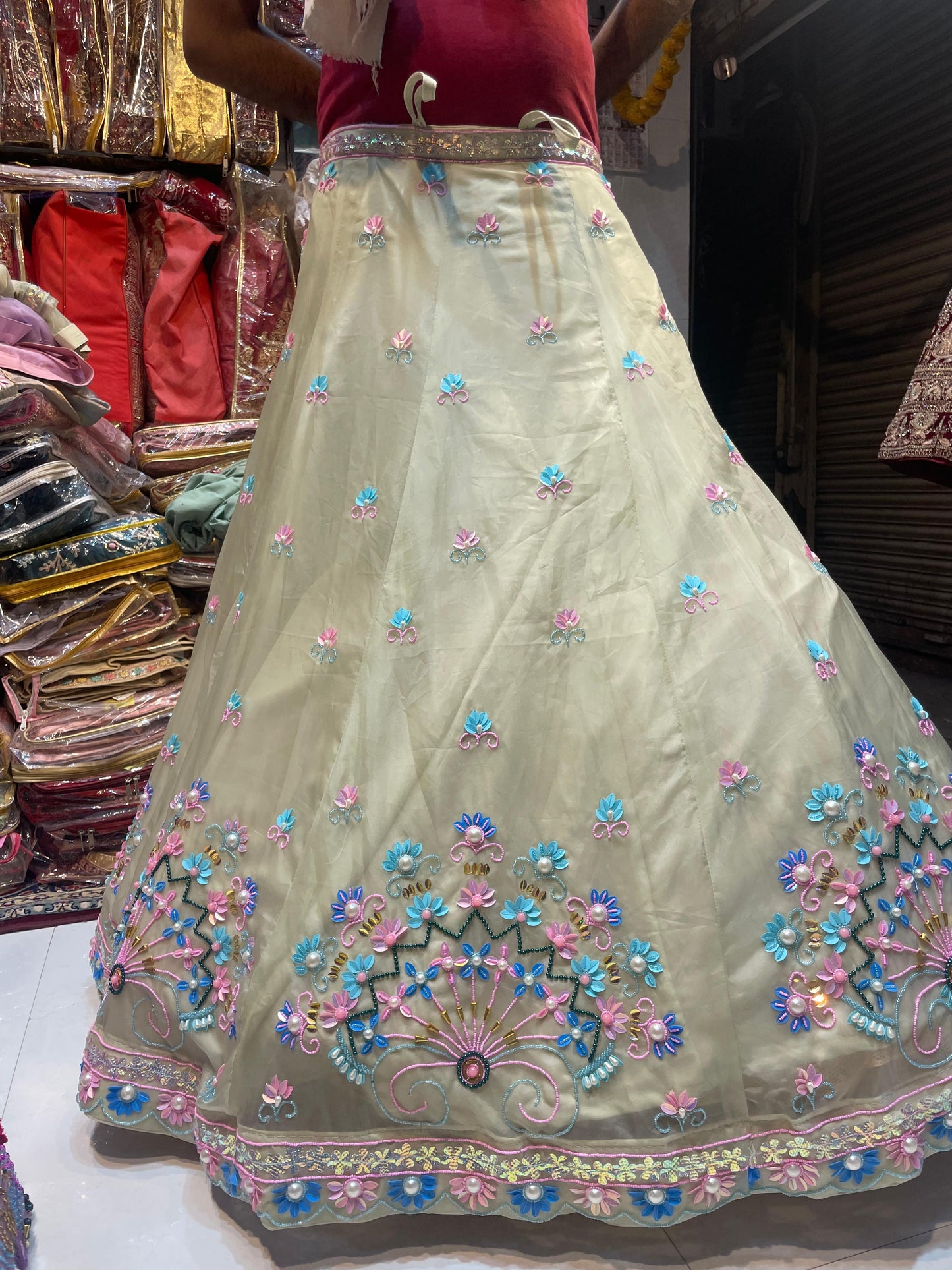 Awesome green Any Color Make to order PDP Lehenga - Shopping World