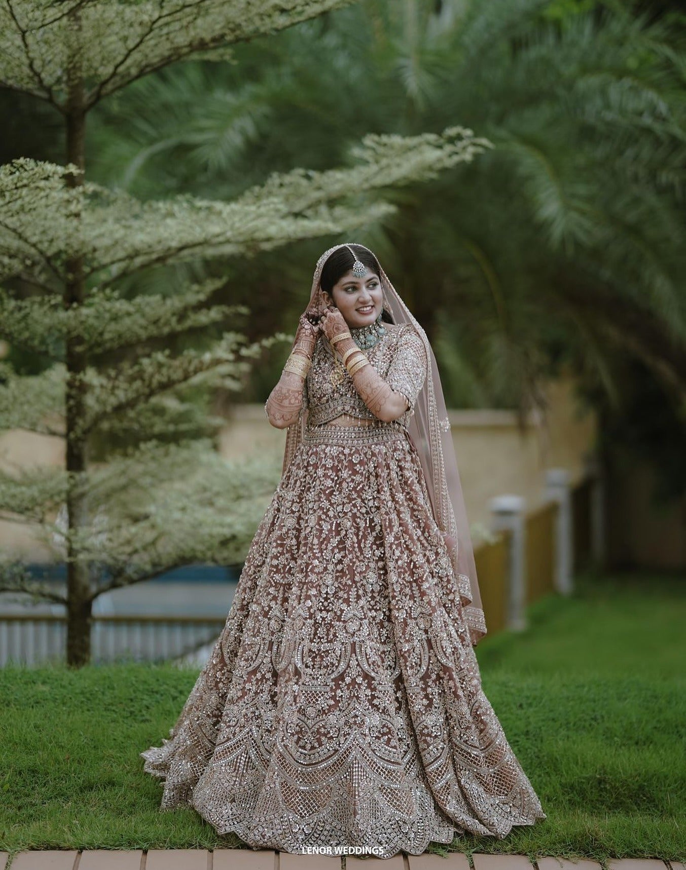 Something different Beige crop top Lehenga – Shopping World