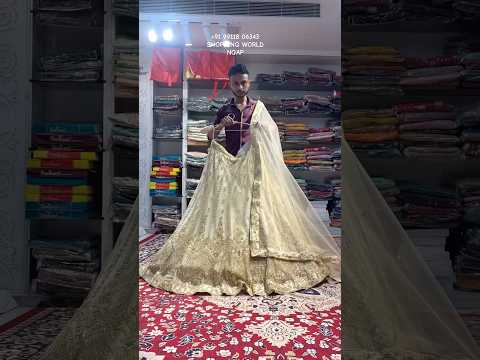 Amazing light golden Lehenga
