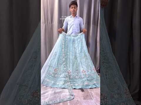 Fair sky blue Lehenga