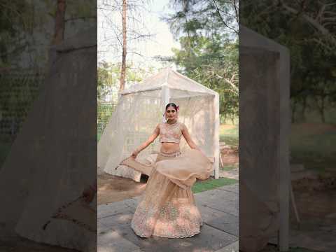 Tissue PDP Sequinse embroidery Semi-Stitched golden Lehenga choli & Dupatta