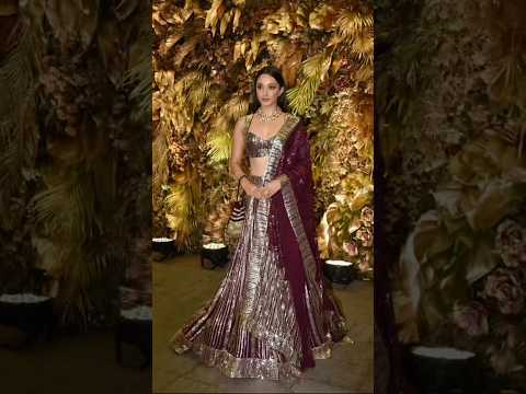Purple kiara Advani Heavy Lehenga