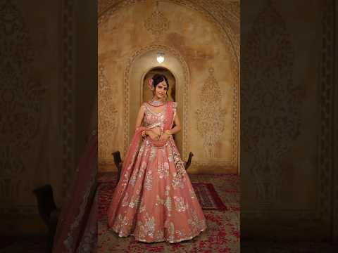 Something different green lehenga