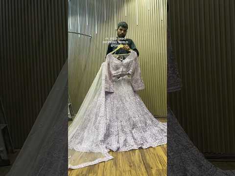 Girish pink guest crop top Lehenga