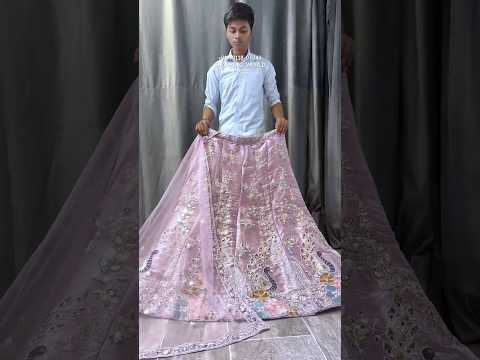 Engaging pink peacock Lehenga