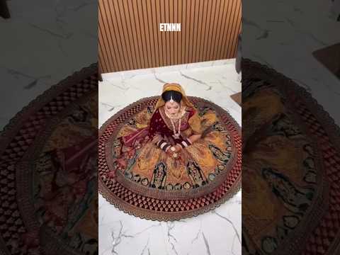 Rajwada Fabulous Mustard yellow green lehenga