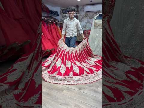 Red Bridal Lehenga
