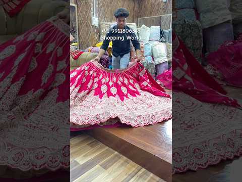 Rani pink Bridal handwork Lehenga (Happy Customer)