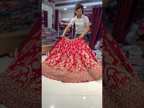 Rani pink Bridal Lehenga