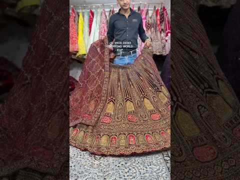 Amazing maroon bridal Lehenga
