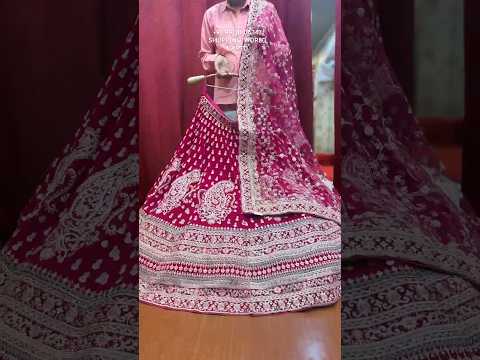 Khoobsurat Rani pink handwork bridal Lehenga