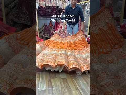 Rust orange Jhumka Ball Lehenga
