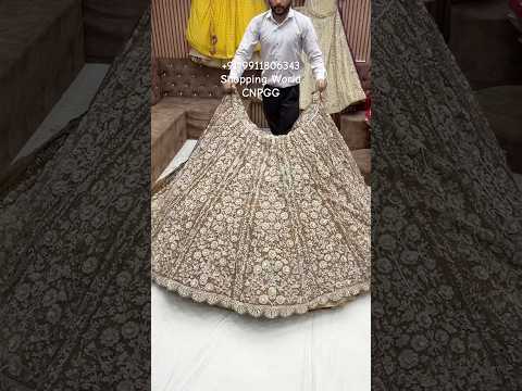 Peach Heavy Lehenga