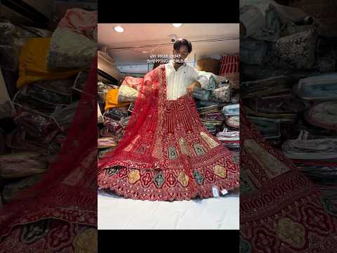 Lovely maroon bridal Lehenga