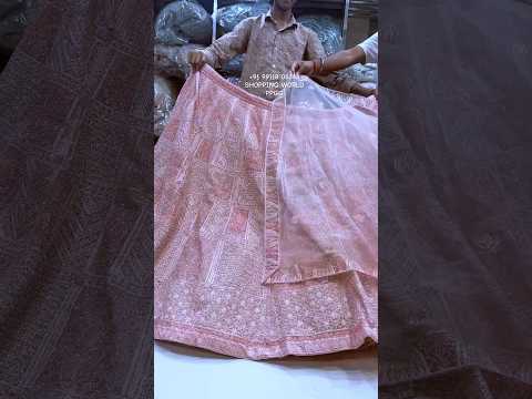 Cute peach pink Lehenga