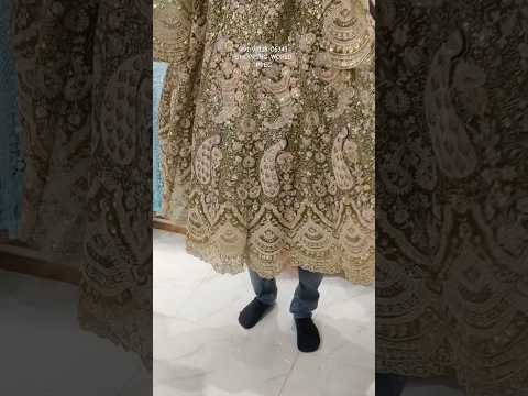 Fabulous Mehendi green peacock crop top Lehenga