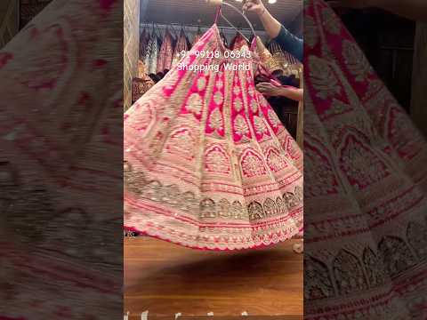 Pink Ball Bridal Lehenga