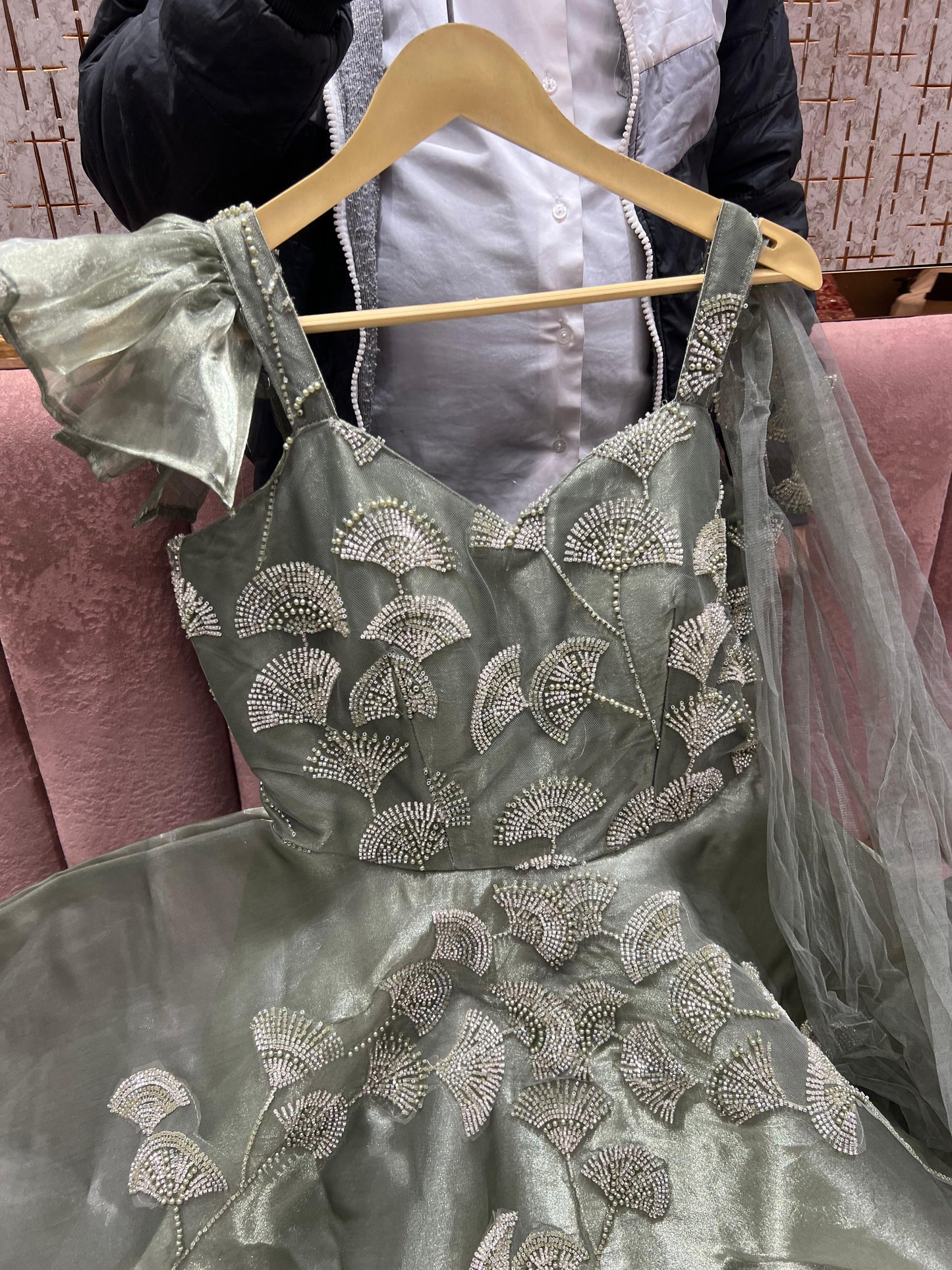 Attractive Blue gown