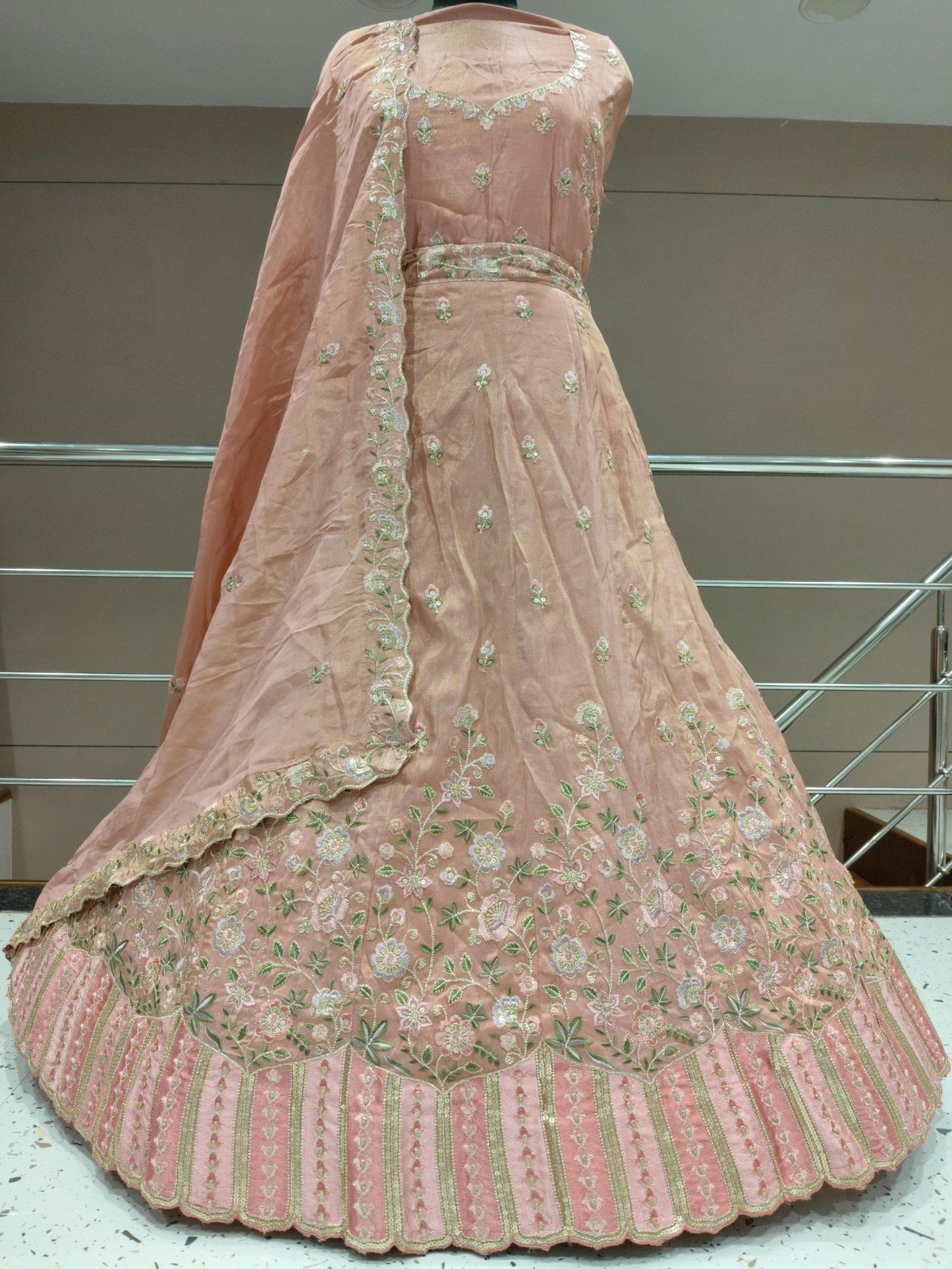 Lavender Designer Lehenga