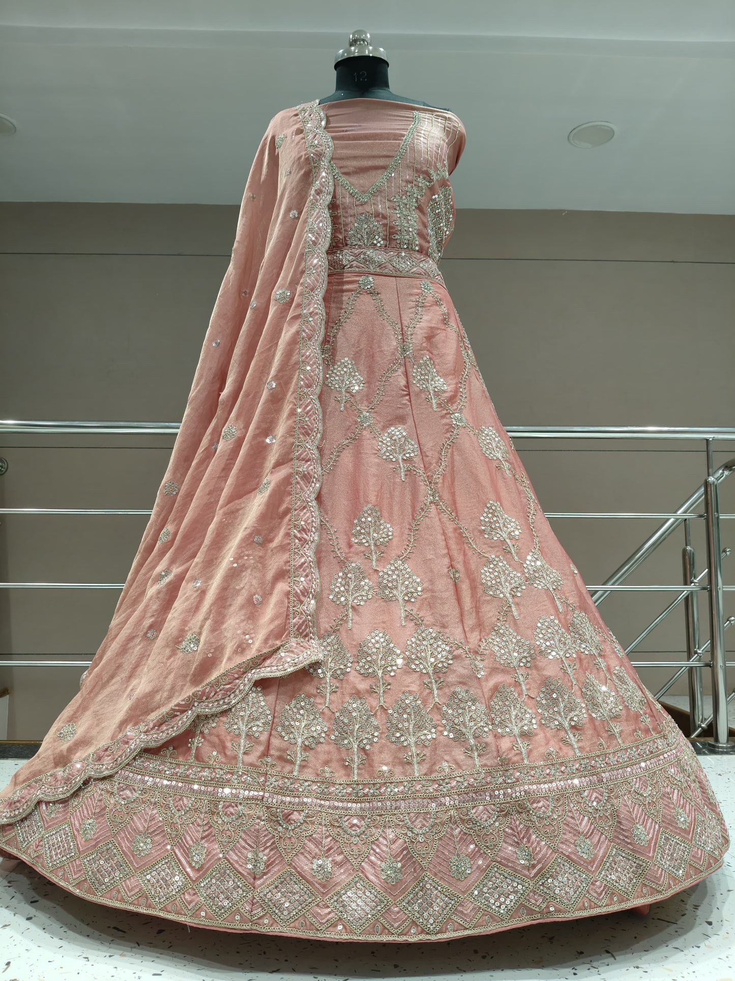 Green Designer Lehenga