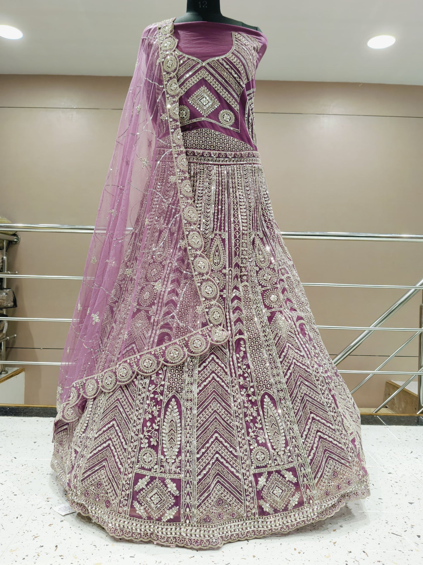 Fabulous orange Lehenga