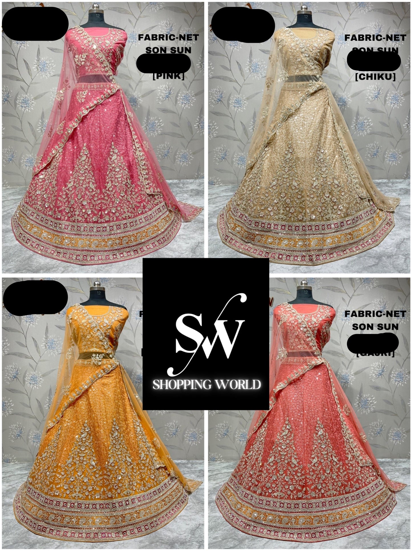 lehengas الزفاف الهائلة