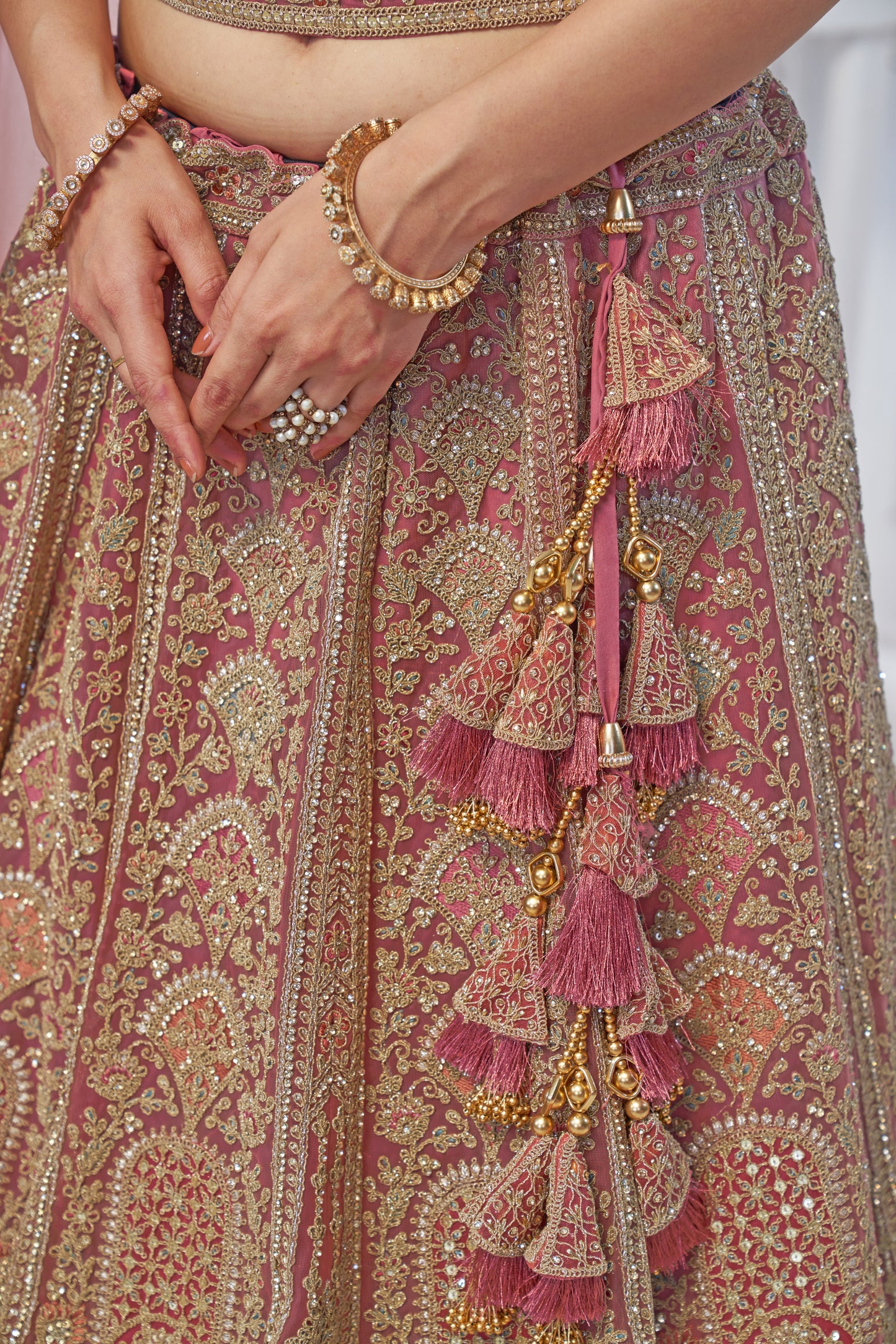 Pretty pink lehenga