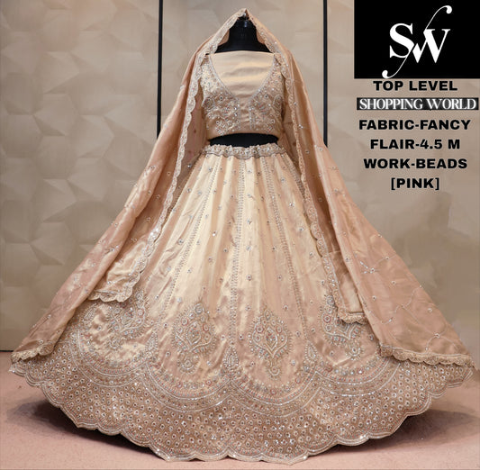 Peach Lehenga