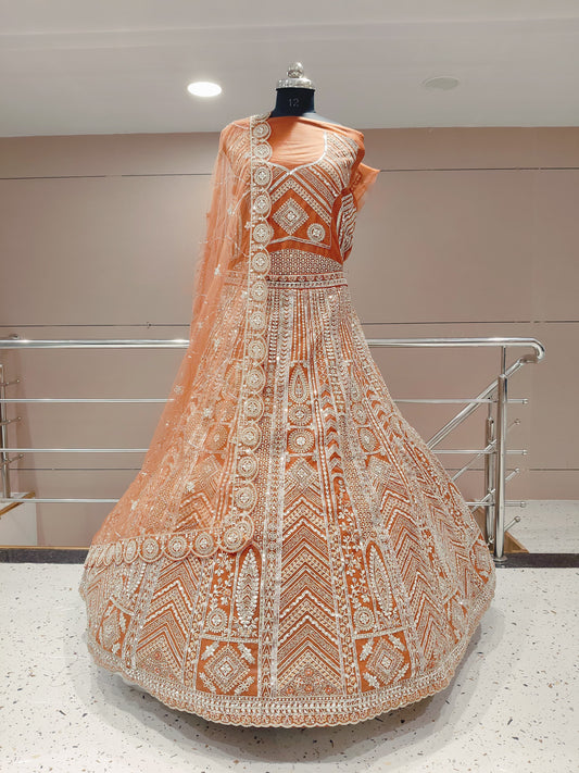 Fantastic green Lehenga