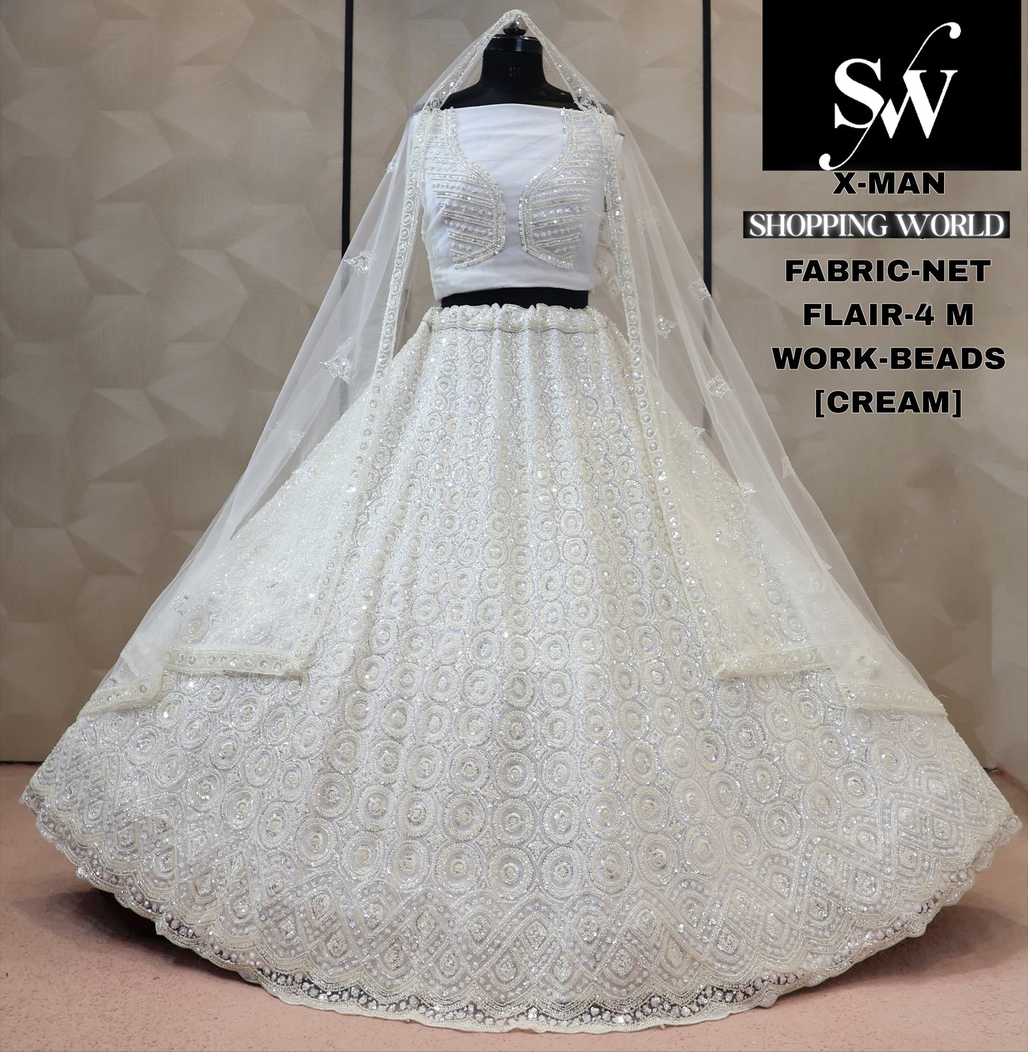 Net black Lehenga