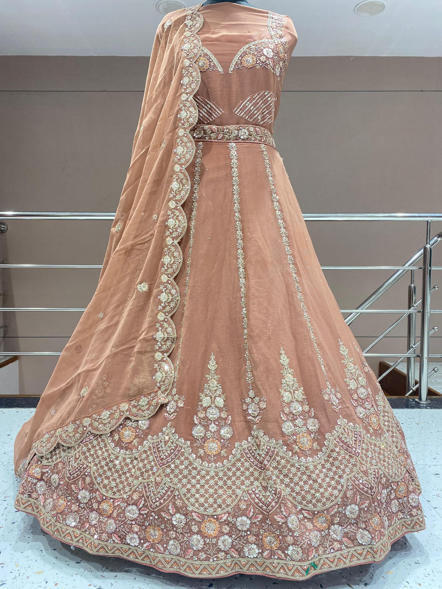 Pink Designer Lehenga