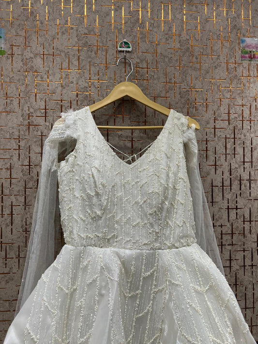 Fantastic white gown