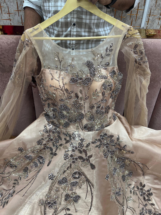 Peach Gown